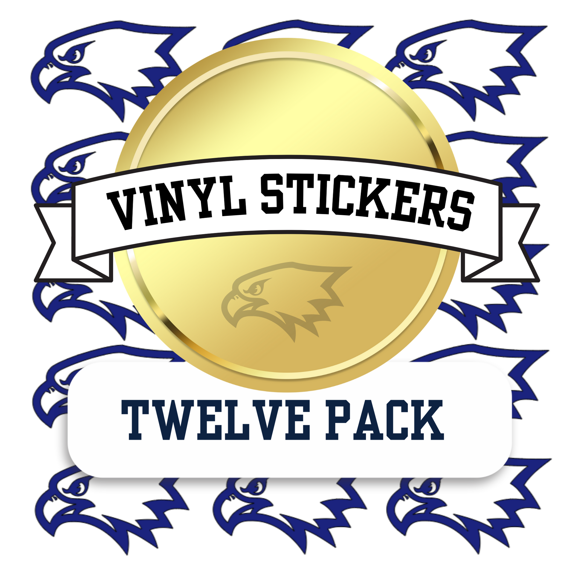 Duchesne Eagles Vinyl Cut Sticker - 3 Design Options – Merkbaar Shop LLC